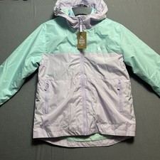 Eddie Bauer Youth Girls Lone Peak 3 in 1 Jacket PURPLEGREEN youth Large 14 