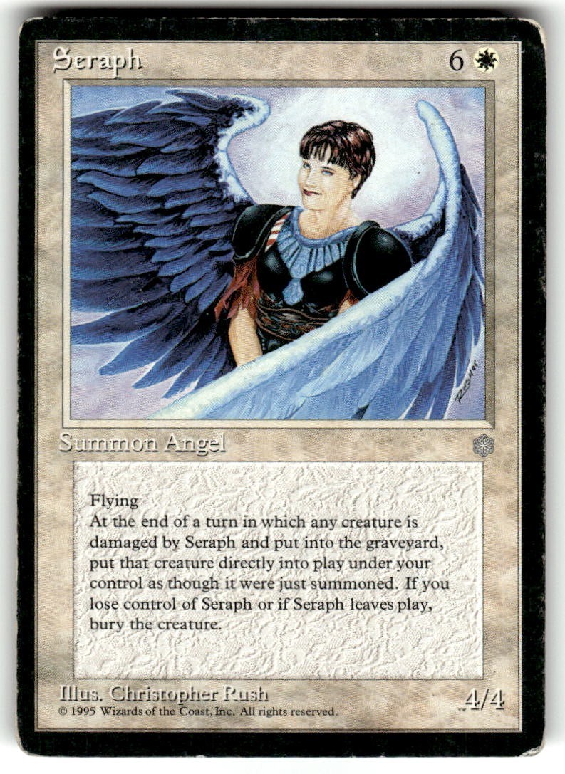 MTG 1x Seraph Ice Age Legacy Magic the Gathering Card x1 