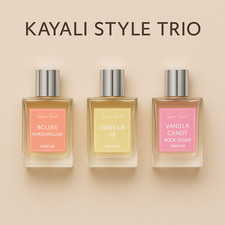 Boujee Marshmallow, Vanilla 28, Vanilla Candy Rock Sugar  Perfume Trio 3x15ml