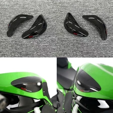 Carbon Fiber Fuel Tank Guard for Kawasaki ZX-6R 2009-2024 ZX-10R 08-10 Slider