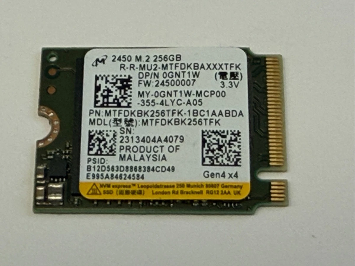 Micron M.2 Interface 256 GB Solid State Drives for sale - eBay
