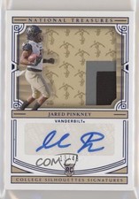 2020 Panini National Treasures Collegiate /49 Jared Pinkney #121 Auto 1p5