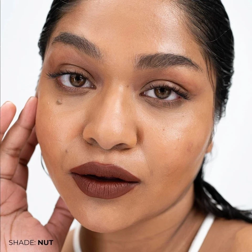 FAE Beauty Lip Whip 12H mate líquido lápiz labial tuerca (10 ml) - Imagen 2 de 4