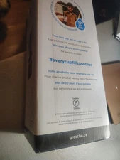 GROSCHE Amsterdam Glass Pour Over Coffee Maker | Single Cup Dripper & Steel F...