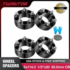 2 Inch 5x4.5 5x114.3 Wheel Spacers For Ford Ranger Mustang Edge Jeep Wrangler