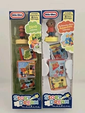 Lot Of 2 Little Tikes Story Dream Machine Dino Berenstein Bears Story Collection