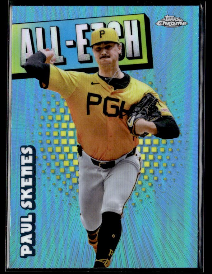 2025 Topps Chrome Paul Skenes Chrome All-Etch
