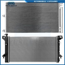 For 2009-2014 Ford Expedition Lincoln Navigator Radiator & Condenser Cooling Kit