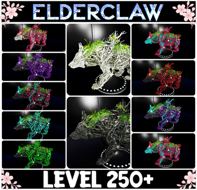 Elderclaw MAX LEVEL 225 CLONES ARK  Survival Ascended ASA PVE (Elder claw)
