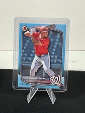 2025 Bowman Draft Sky Blue Yohandy Morales /499 BD-177 Paper Nationals