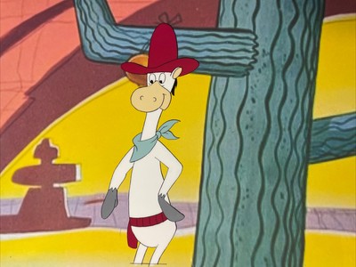 Hanna-Barbera animation cel cartoons snagglepuss Yogi bear QUICK DRAW MCGRAW MT