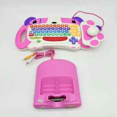 Pink Leap Frog Click2Start - My First Computer - NO POWER CORD
