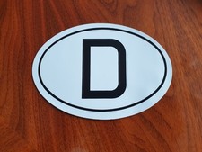 Oldtimer (D) Magnetschild 17,5 x 11,5 cm abnehmbar ( 1990 ) OVP NEU !