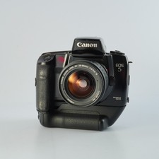EXCELLENT Canon EOS 5 QD  VG-10  EF 28-90mm F/4-5.6   AF Film SLR Camera