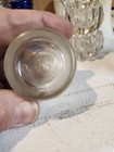 Lot (6) Assorted Vintage Glass Ink Wells — photo 2