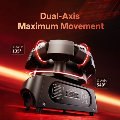 Moving Head Laser Light RGBW LED  Disco Stage Lighting Beam DMX Party KTV DJ
