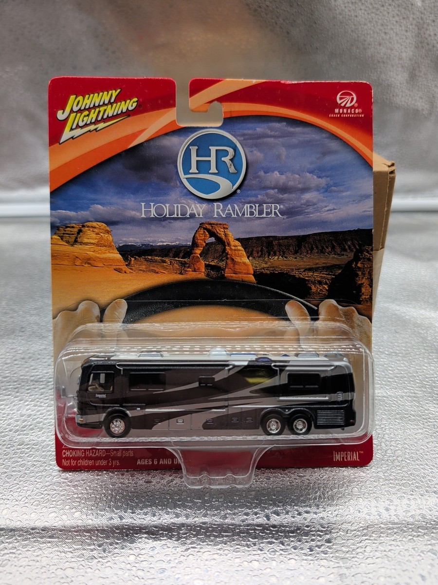 Rare Johnny Lightning Monaco Holiday Rambler Imperial Coach Bus