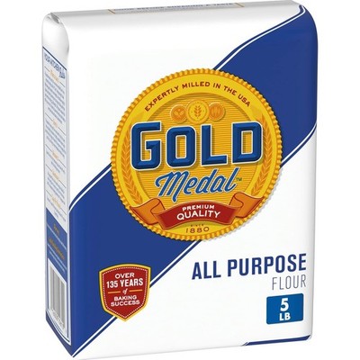 All Purpose Flour 5 lb Bag - Mellow Enough for Pastries, Strong Enough for Bread