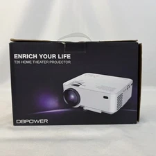 DBPower T20 Home Theater Digital Mini Projector 1080p HDMI USB SD Fast Ship