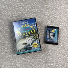 King Salmon: The Big Catch (Sega Genesis, 1993) No Manual TESTED!