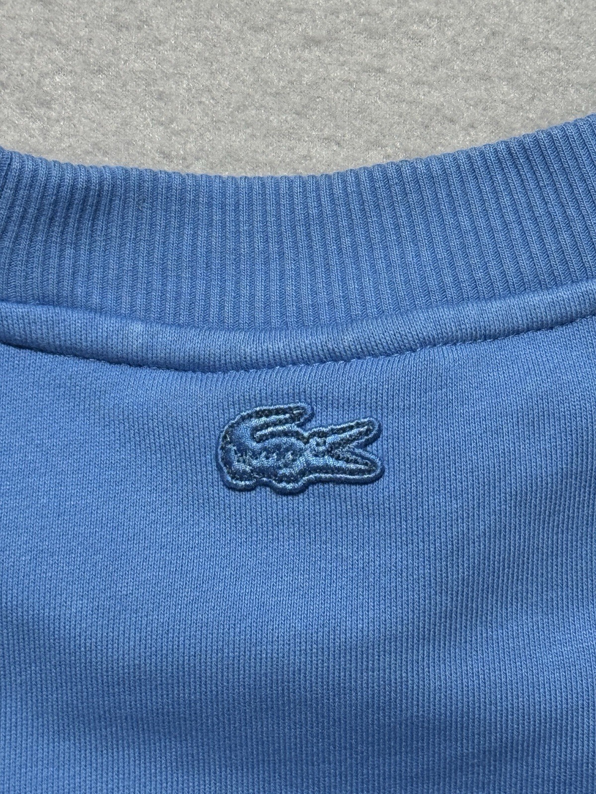 Lacoste x Netflix Stranger Things Demogorgon Sweatshirt Blue Organic Cotton 4 image 5