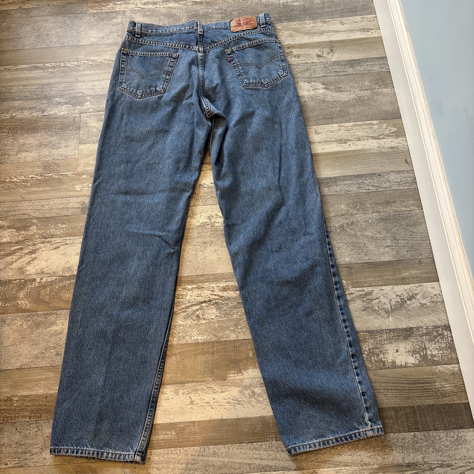 VTG LEVIS 550 MENS SIZE 36 X 36 EUC BLUE DENIM RELAXED FIT VINTAGE Y2K RARE OG image 8
