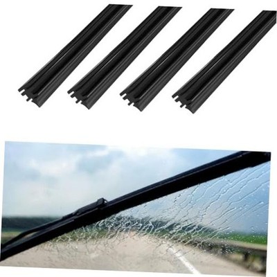 4PCS Wiper Blade Refills, Frameless Window Boneless Insert Silicone 18Inch
