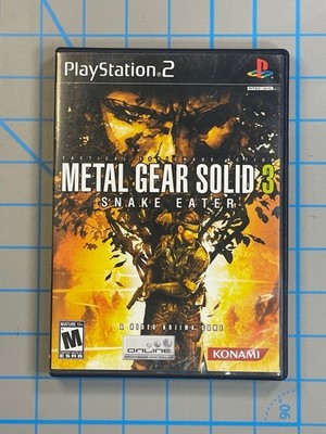 Playstation 2 PS2 Metal Gear Solid 3 Snake Eater MGS3 Video Game Complete