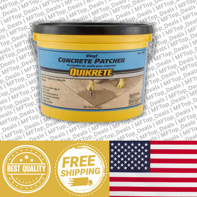 10 Lb. Vinyl Concrete Patch Repair Multi Purpose Quikrete Concrete    