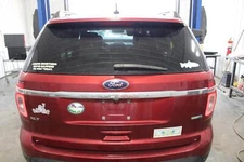 Used Deck Lid fits: 2015 Ford Explorer wiper spoiler power lift w/rear view came