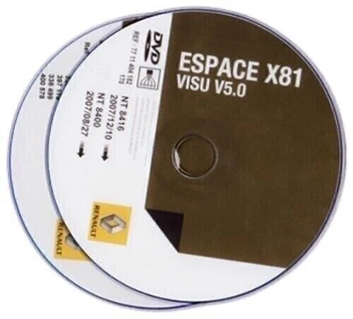 Renault Espace 2004 (J81 & X81) Esquemas Eléctricos En 2 Dvd - Imagen 1 de 1