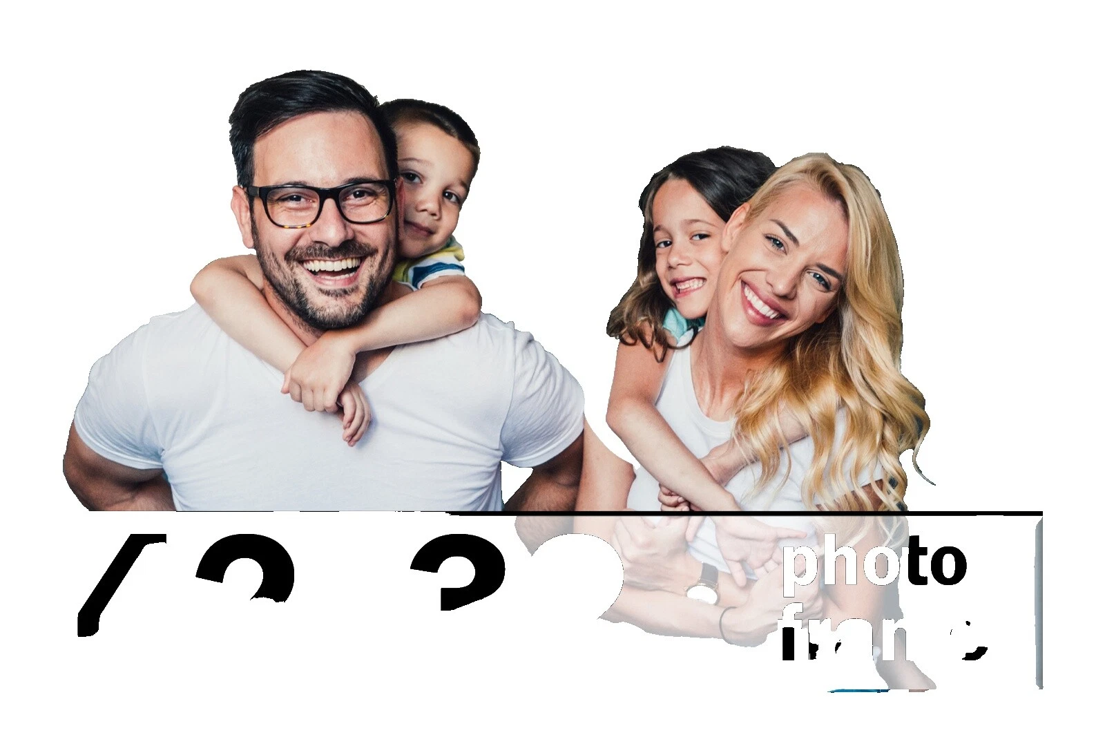 Marcos para fotos contemporáneo Rectángulo Acrílico