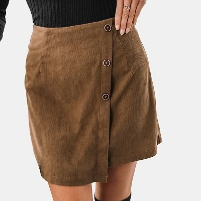 Women's corduroy skirt clearance xl