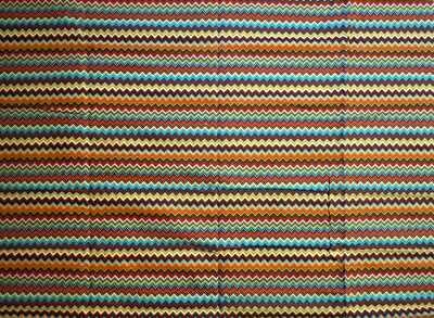Wavy Cotton Fabric 3/4 Yard Piece X WOF