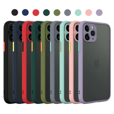 Hülle für iPhone 17 16 15 14 13 12 11 Pro Max Plus XR 8 Handy Schutz Case Bumper - Bild 1 von 4