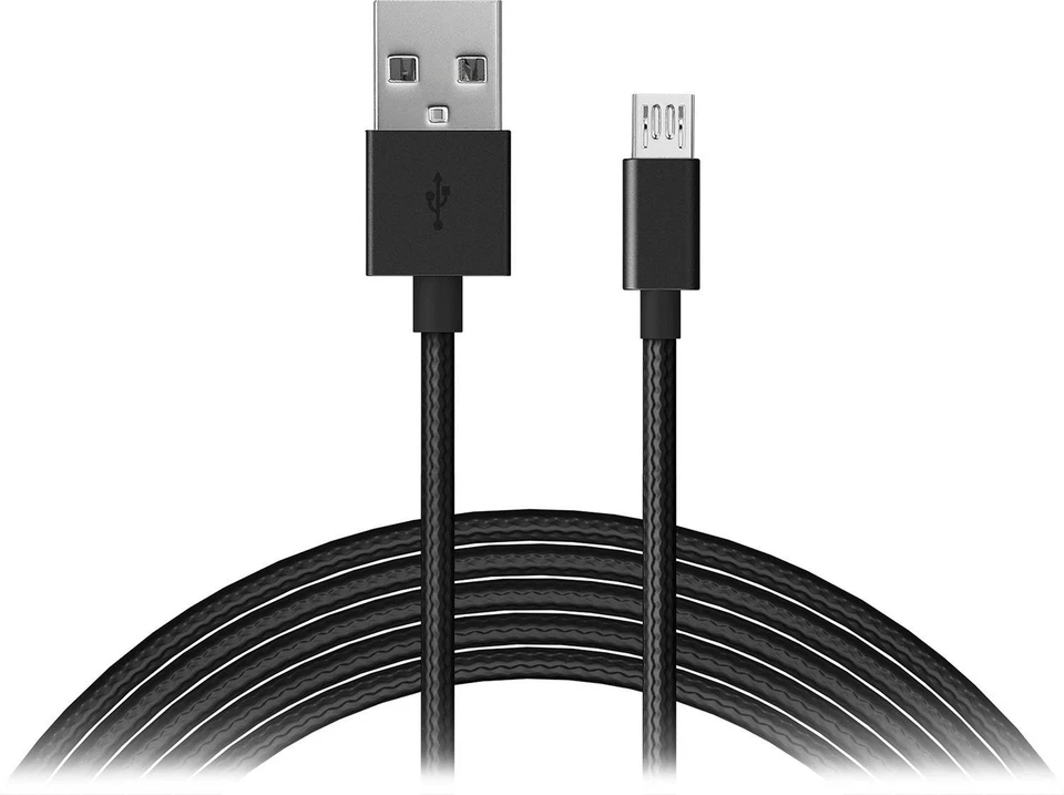 JW Just Wireless MICRO USB AC -Charger Cable 6ft  Black 13305-  293GA - Image 3 of 3