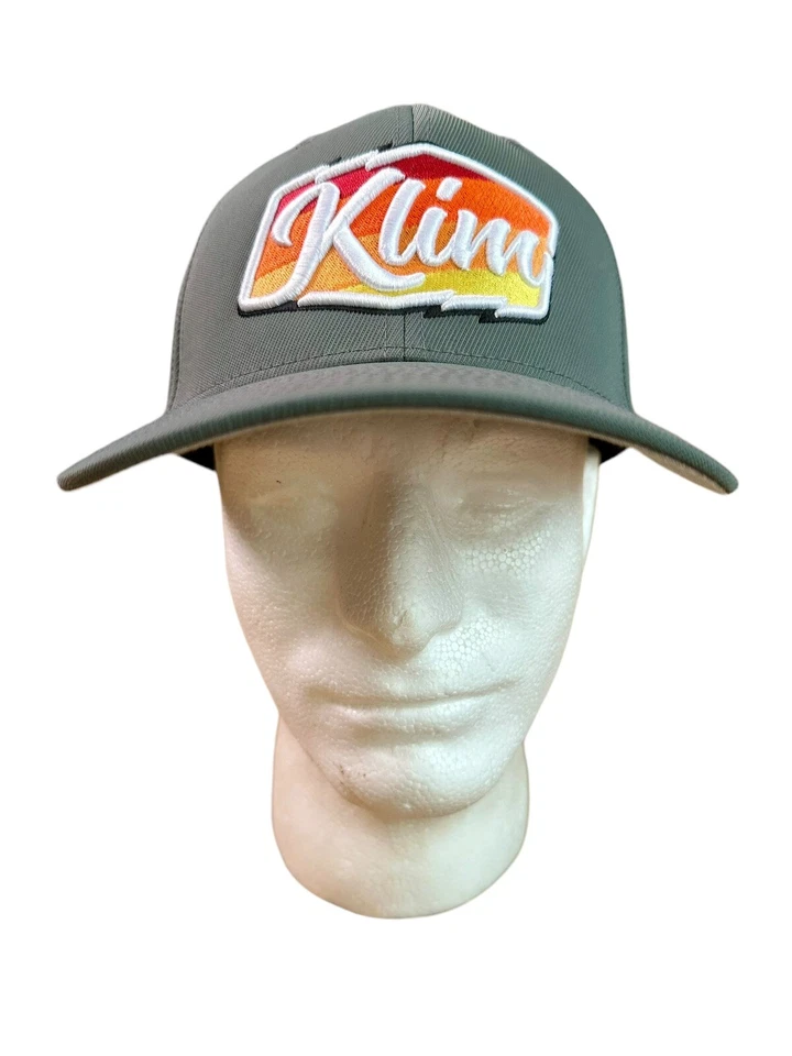 Klim сценарий шляпа крышка бейсболки светло-серый 3D вышитый логотип OSFM - Изображение 2 из 4