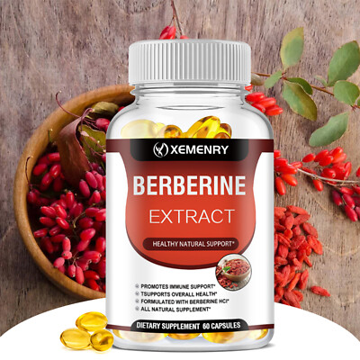 Berberine Extract 1800mg - Healthy Heart & Cholesterol Support,Anti-inflammatory