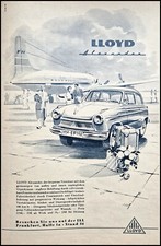 Lloyd Alexander, originale Werbung aus Zeitschrift, 1957
