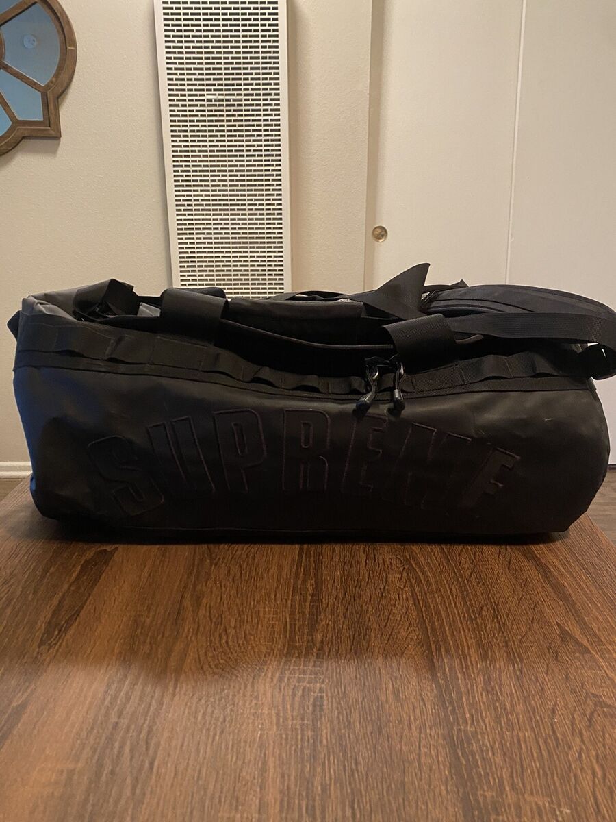 Supreme TNF Arc Logo Camp Duffle Bag