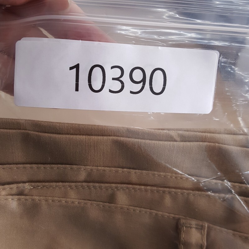 JW ANDERSON Pants Mens Size 42 Tan Chino Relaxed 5 Pocket Workwear Logo $465