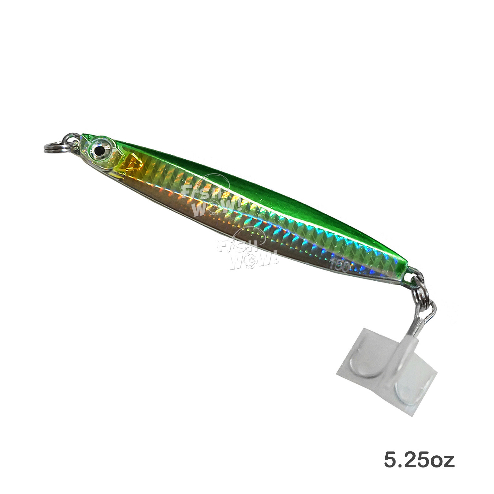 20pcs 150g colt sniper Fishing Vertical jig 5.25oz MUSTAD Treble Hook Green - Image 5