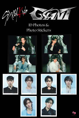 Stray Kids 'Giant' ID Photos & Photo Stickers SKZ | eBay
