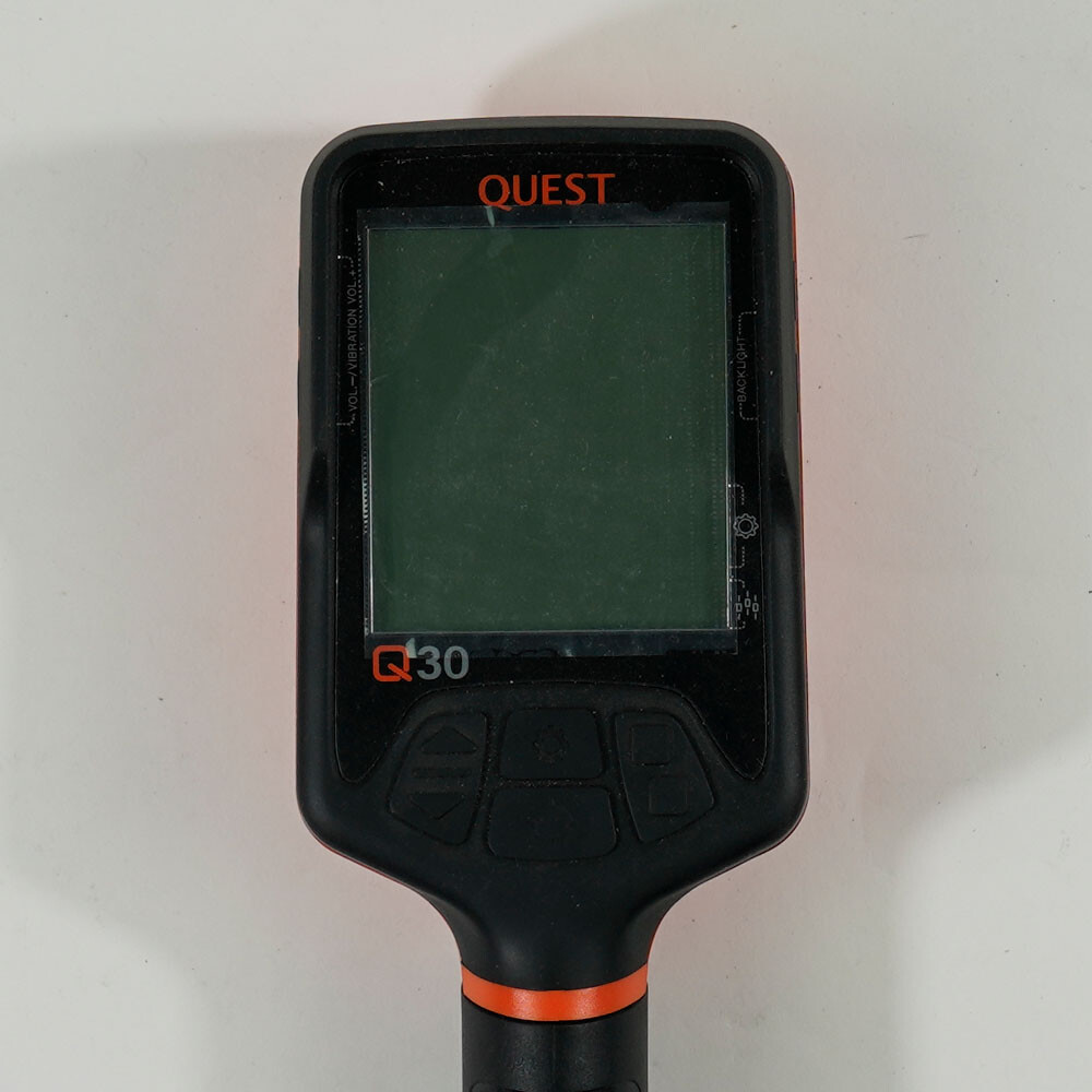 Quest Q30 Metal Detector with RaptorX TurboD 9" x 11" Coil eBay