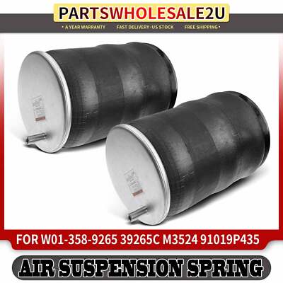 2x Air Suspension Spring Bag for Firestone W01-358-9265 Airtech 39265C Goodyear