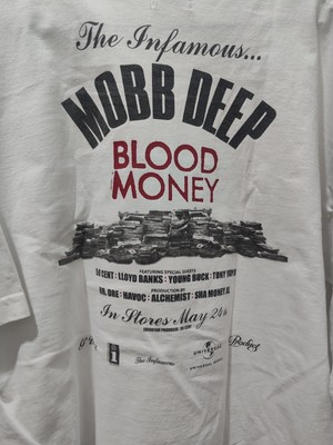 Vintage Mobb Deep G-Unit Blood Money 2006 T Shirt 2000s Rare rap 