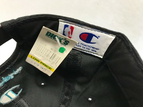 NOS Champion Detroit Pistons Basketball Teal Era Snapback Baseball Hat w/ Tags - Picture 5 of 5