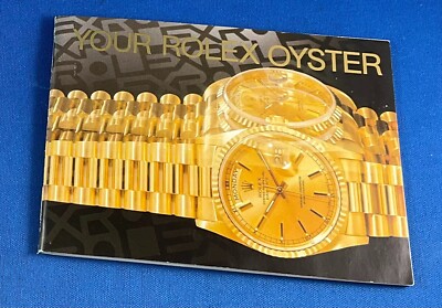 ROLEX ANLEITUNG DATEJUST 10.1992 VINTAGE