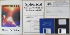 SPHERICAL  1989 Rainbow Arts Game for Commodo...