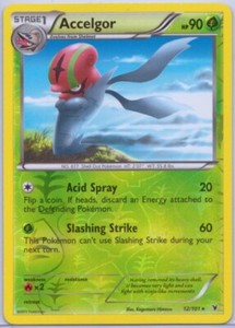 Accelgor - 12/101 - Reverse Holo - Black & White 3: Noble Victories - Pokémon